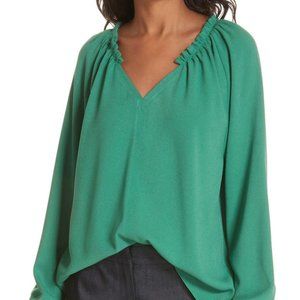 Tibi Savannah Crepe Blouse LIKE NEW